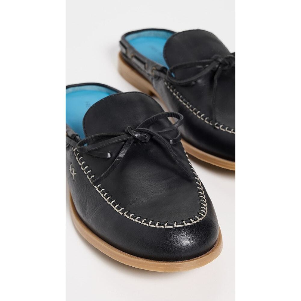 Free People Seas The Day Mules in Black NIB - Picture 4 of 7